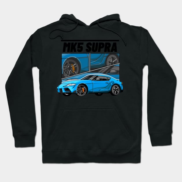 mk5 SUPRA Hoodie by MOTOSHIFT